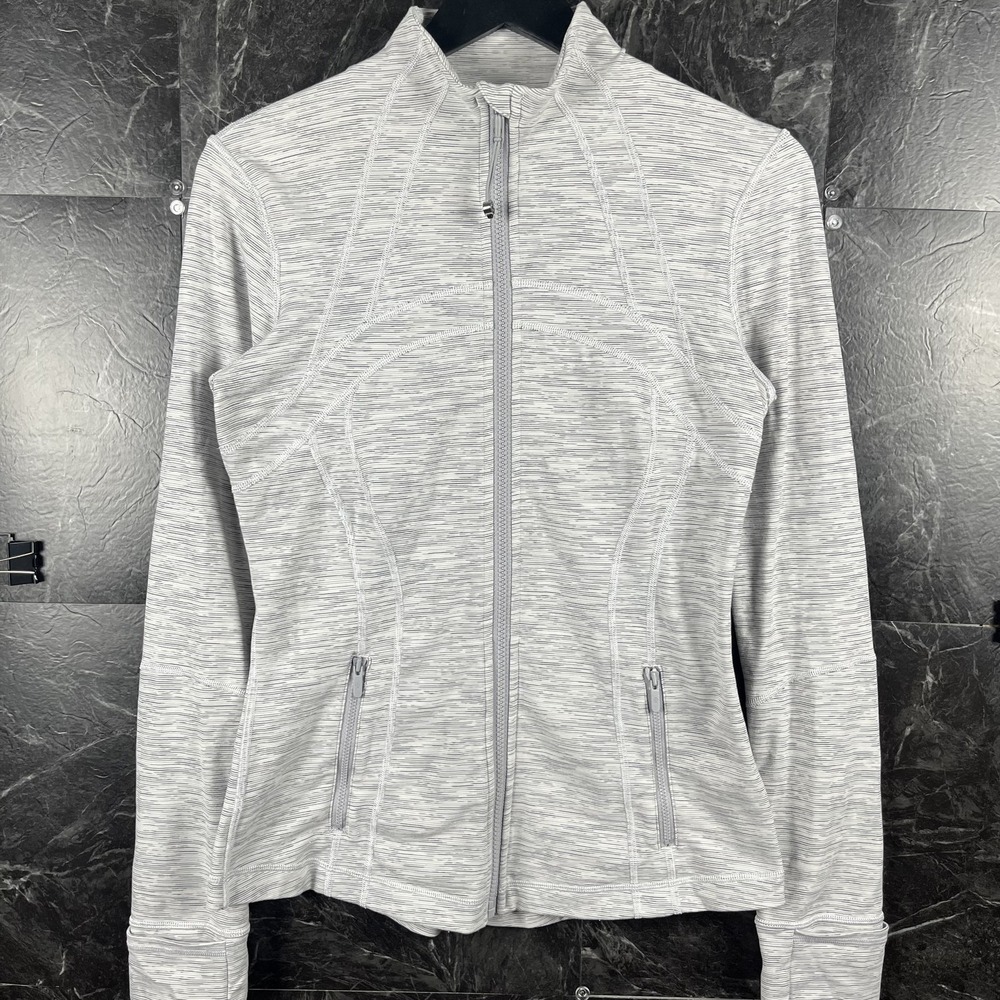 Lululemon Women's Grey Running Define Jacket Size 8